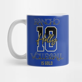 Holly #18 Rancho VB (15 Gold) - Blue Mug